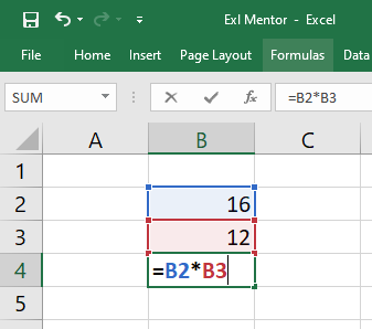 Multiplication Formula - Exl Mentor